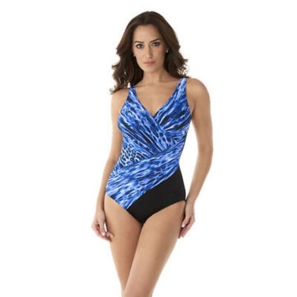 Host Pick - Plus Size Miraclesuit Paid $225 -18w NEW WITH TAGS - Picture 3 of 3